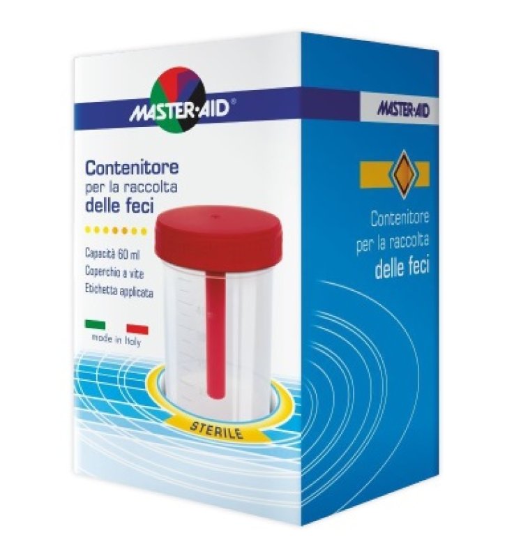 CONTENITORE RACCOLTA FECI MASTER-AID 60 ML CONTENITORE RACCOLTA FECI MASTER-AID 60 ML