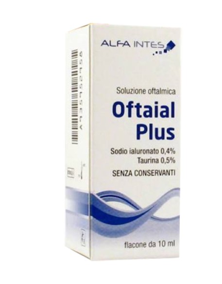 OFTAIAL PLUS SOLUZIONE OFTALMICA 10 ML - SCADENZA GIUGNO 2024