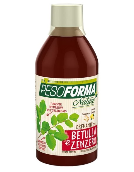 PESOFORMA NATURE DRENANTE BETULLA E ZENZERO 500 ML