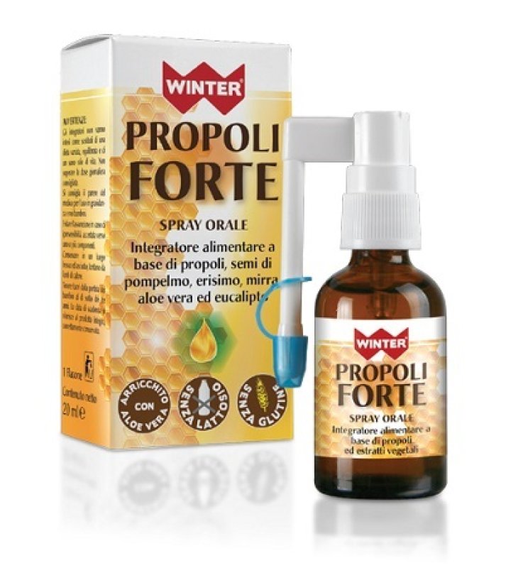 WINTER PROPOLI FORTE SPRAY ORALE 20 ML WINTER PROPOLI FORTE SPRAY ORALE 20 ML