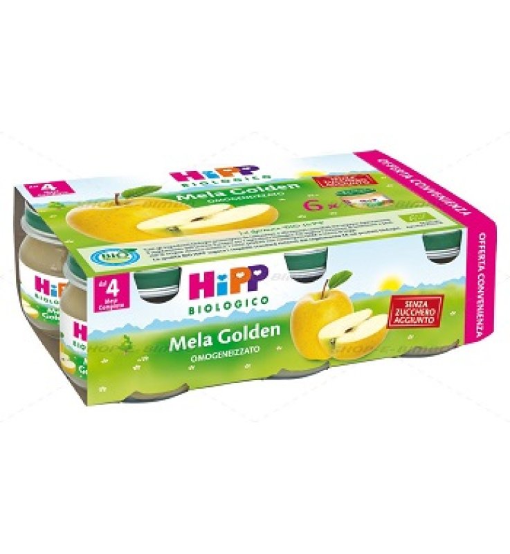 OMO HIPP Bio Mela Golden 6x80g