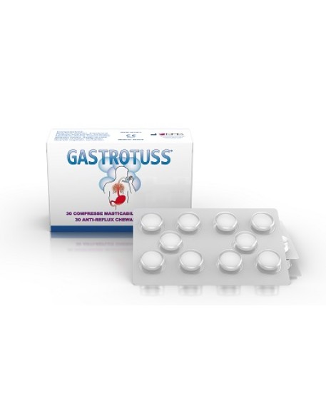 GASTROTUSS ANTIREFLUSSO 30 COMPRESSE MASTICABILI