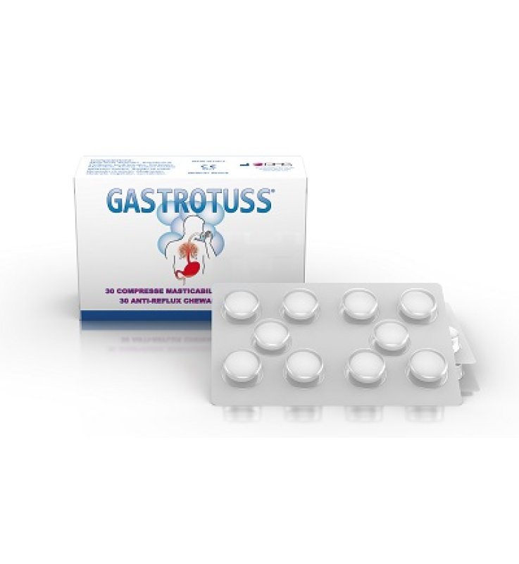 GASTROTUSS ANTIREFLUSSO 30 COMPRESSE MASTICABILI