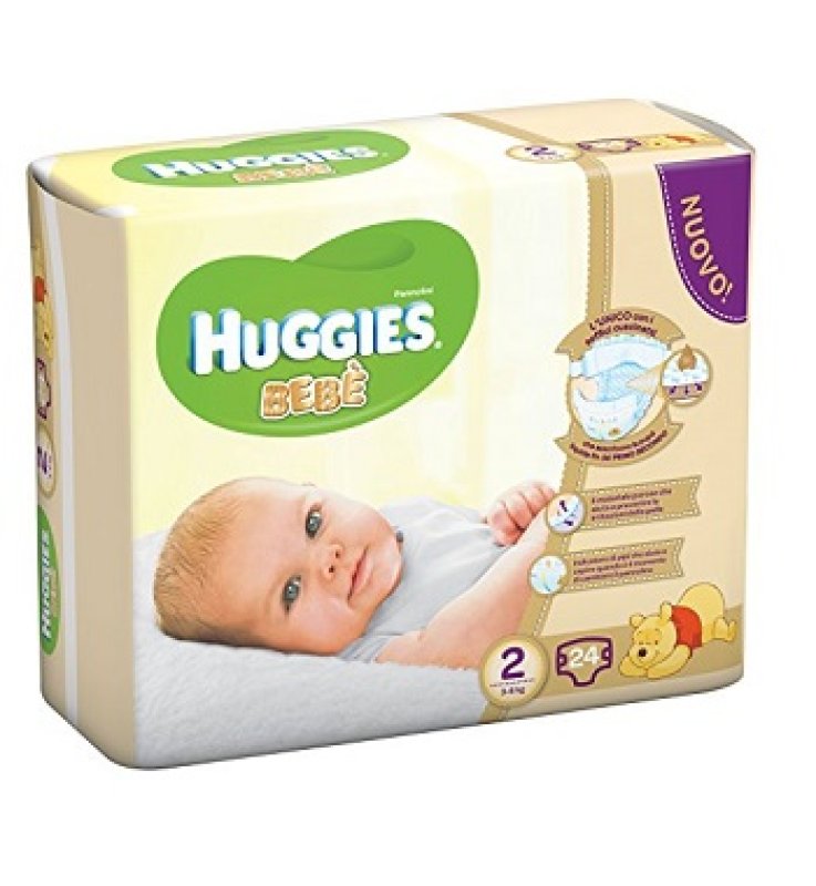 HUGG.Bebe'Base 2(3-6Kg)24pz