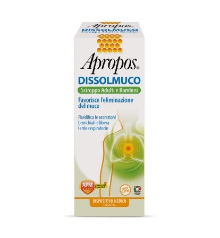 APROPOS DISSOLMUCO SCIROPPO ADULTI E BAMBINI 230 G