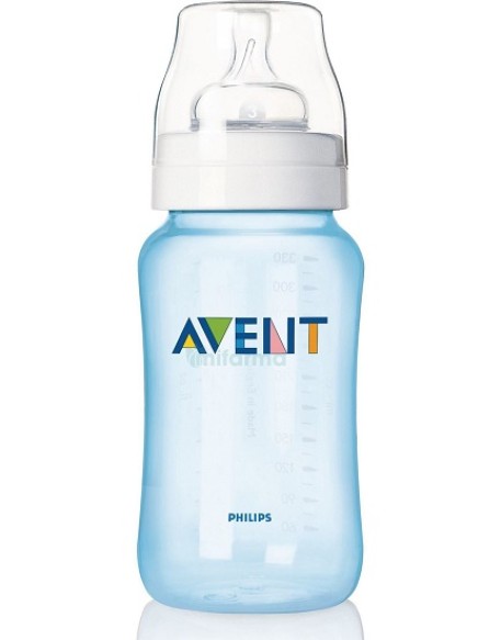 AVENT BIBERON NATURAL 330 ML IN POLIPROPILENE AZZURRO