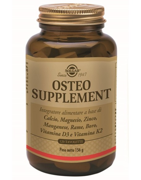 OSTEO SUPPLEMENT 120 TAVOLETTE