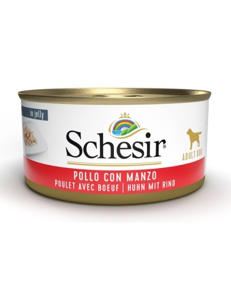 V SCHESIR DOG POLLO/MANZO 150GR