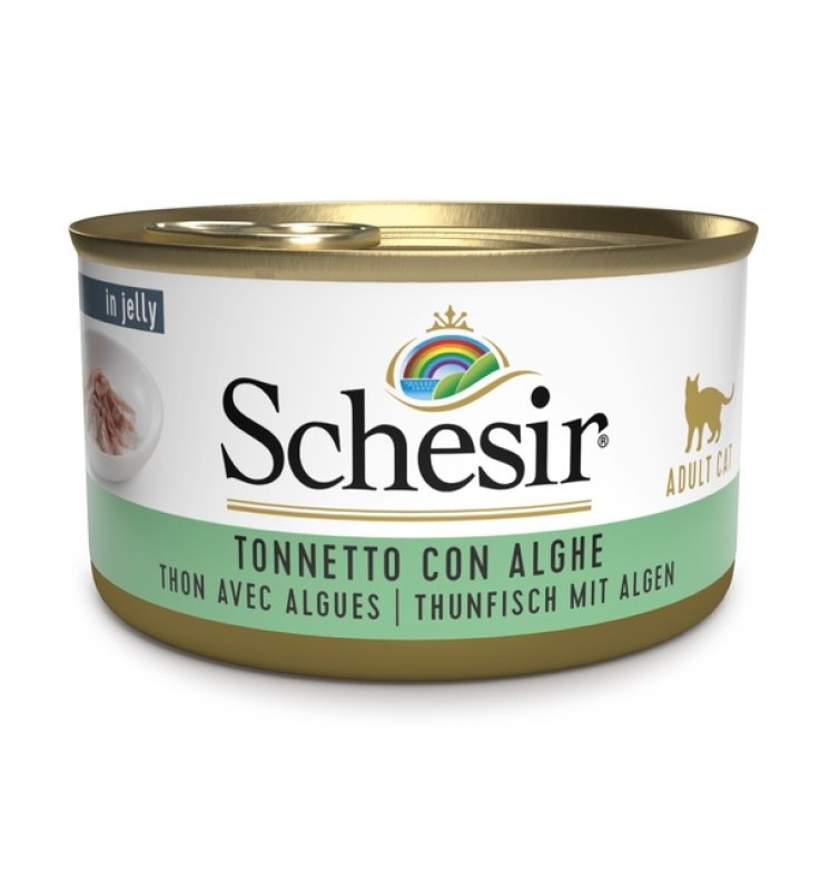 V SCHESIR CAT TONNO/ALGHE 85GR