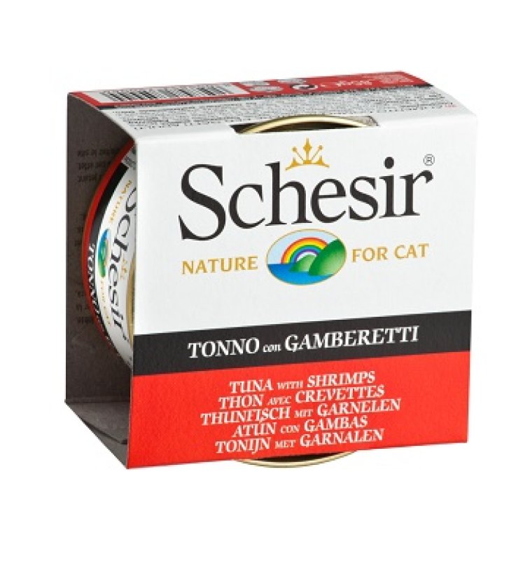 V SCHESIR CAT TONNO/GAMBER 85GR