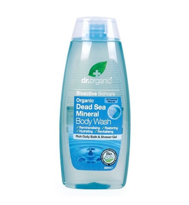 DR ORGANIC DEAD SEA MINERALS SALI MAR MORTO BODY WASH DETERGENTE CORPO 250 ML