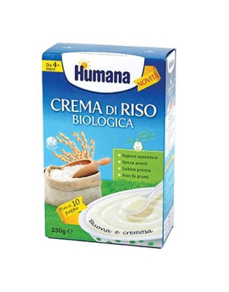 HUMANA CREMA DI RISO BIO 230G