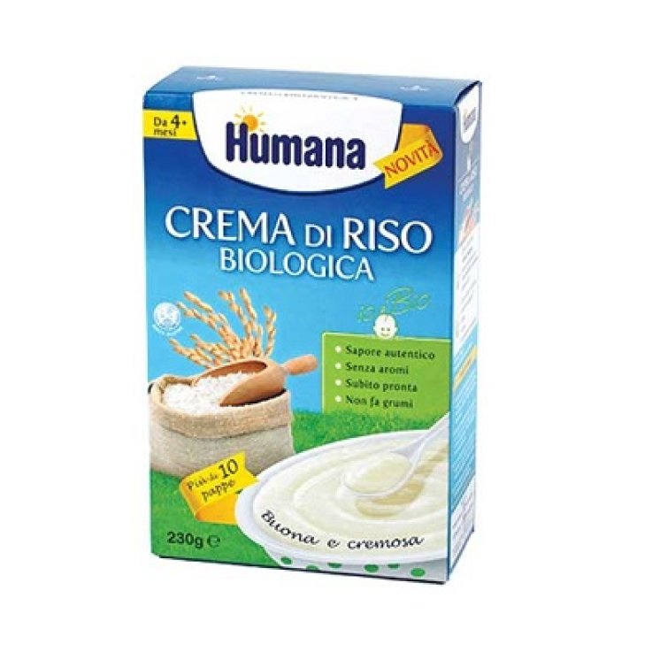 HUMANA CREMA DI RISO BIO 230G HUMANA CREMA DI RISO BIO 230G