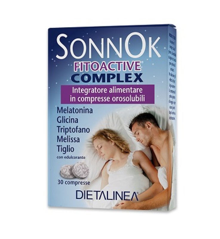 SONNOK FITOACTIVE COMPLEX 30 COMPRESSE OROSOLUBILI DIETALINEA
