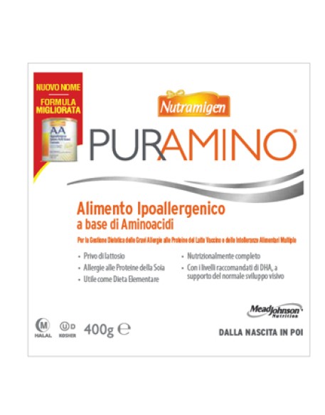 NUTRAMIGEN PURAMINO BARATTOLO 400 G