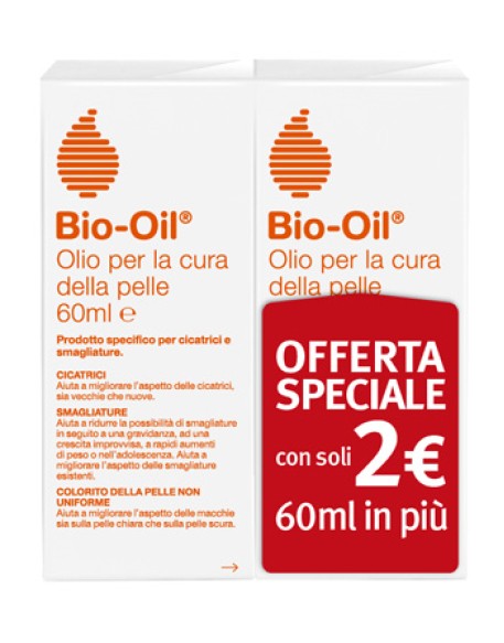 BIO-OIL OLIO PER LA CURA DELLA PELLE 2 X 60 ML