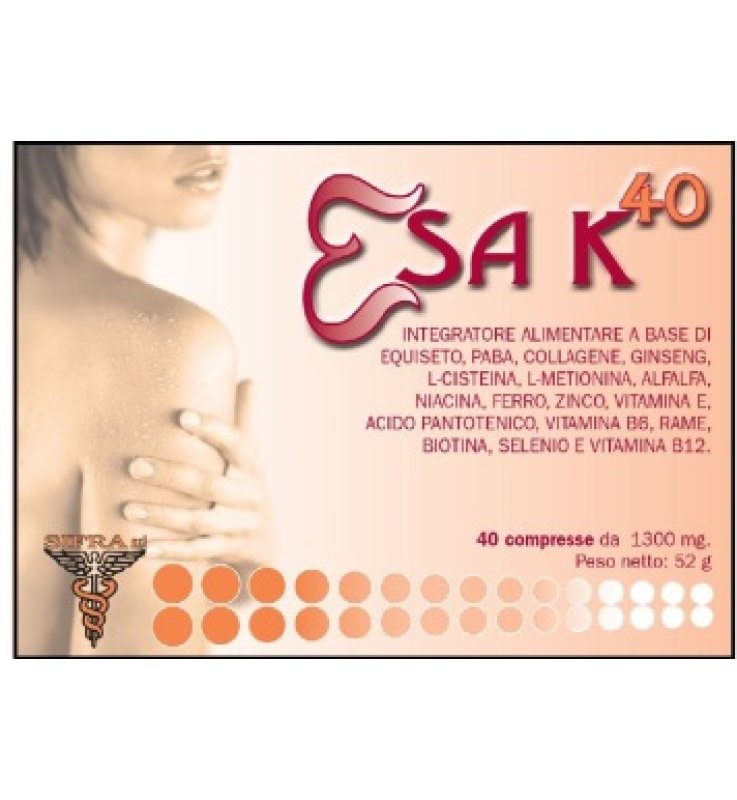 ESA K*40 40 Cpr 1300mg ESA K*40 40 Cpr 1300mg