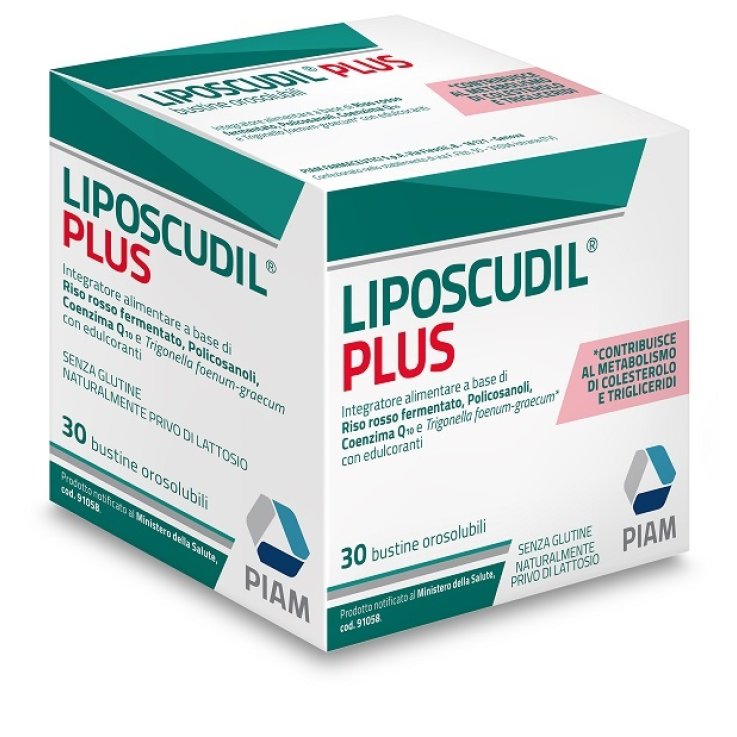 LIPOSCUDIL PLUS 30 BUSTINE OROSOLUBILI LIPOSCUDIL PLUS 30 BUSTINE OROSOLUBILI