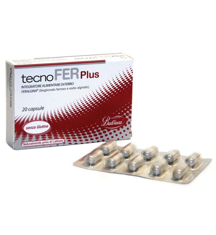 TECNOFER PLUS 20 CAPSULE