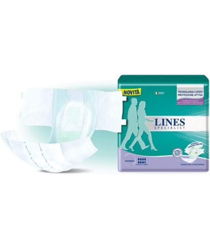 LINES SPECIALIST PANNOLONE A MUTANDA SUPER MEDIA 14 PEZZI FARMA
