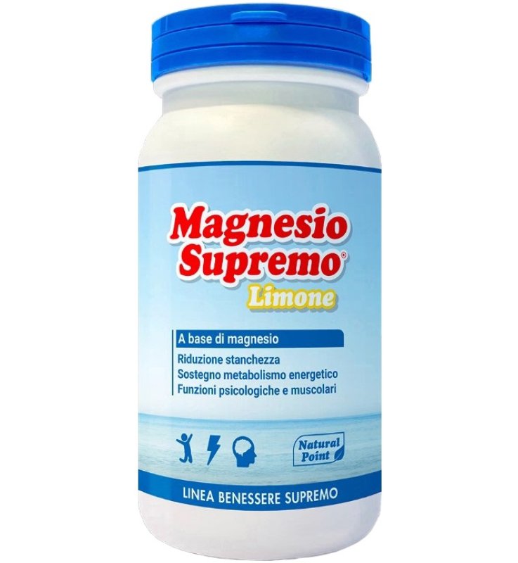 MAGNESIO SUPREMO LEMON POLVERE 150 G MAGNESIO SUPREMO LEMON POLVERE 150 G
