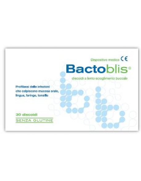 BACTOBLIS 30 DISCOIDI OROSOLUBILI