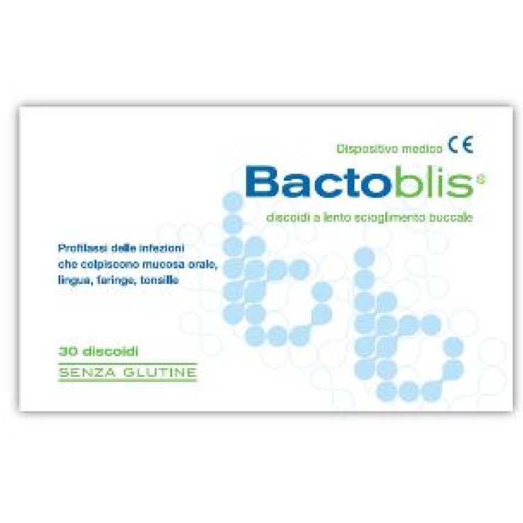 BACTOBLIS 30 DISCOIDI OROSOLUBILI BACTOBLIS 30 DISCOIDI OROSOLUBILI