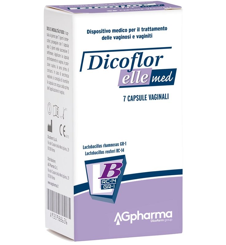DICOFLOR ELLE MED 7 CAPSULE VAGINALI