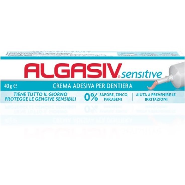 ALGASIV SENSITIVE CREMA ADESIVA PER PROTESI 40 G ALGASIV SENSITIVE CREMA ADESIVA PER PROTESI 40 G