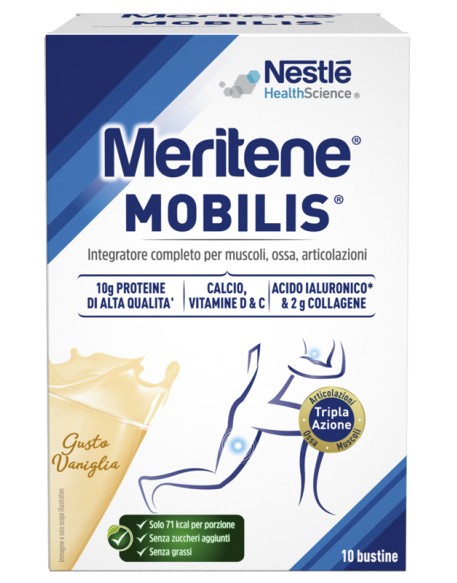 MERITENE MOBILIS GUSTO VANIGLIA 10 BUSTINE DA 21 G