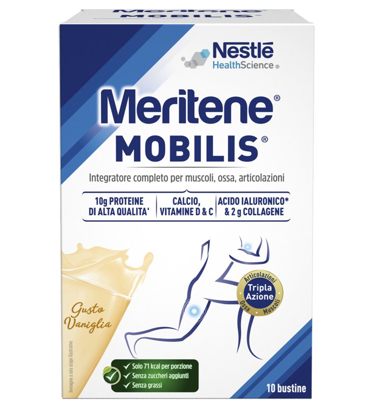 MERITENE MOBILIS GUSTO VANIGLIA 10 BUSTINE DA 21 G MERITENE MOBILIS GUSTO VANIGLIA 10 BUSTINE DA 21 G