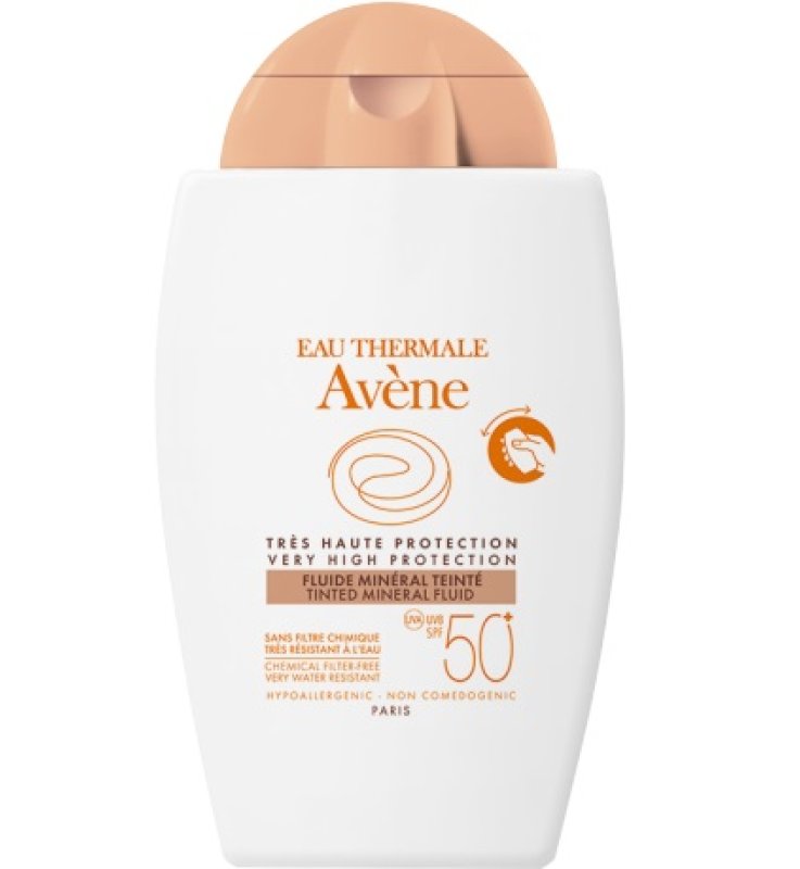 EAU THERMALE AVENE SOLARE FLUIDO MINERALE 50+ COLORATO 40 ML