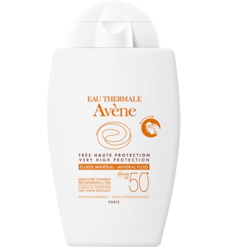 EAU THERMALE AVENE SOLARE FLUIDO MINERALE 50+ 40 ML