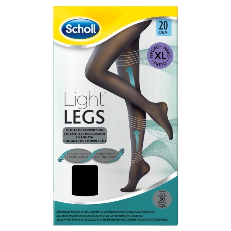 SCHOLL LIGHTLEGS20 DEN XL NERO SCHOLL LIGHTLEGS20 DEN XL NERO