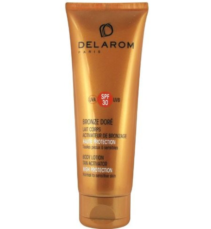 DELAROM BRONZE DORE' LATTE CORPO SPF30 125 ML