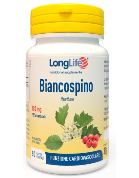 LONGLIFE BIANCOSPINO 60 CAPSULE VEGETALI