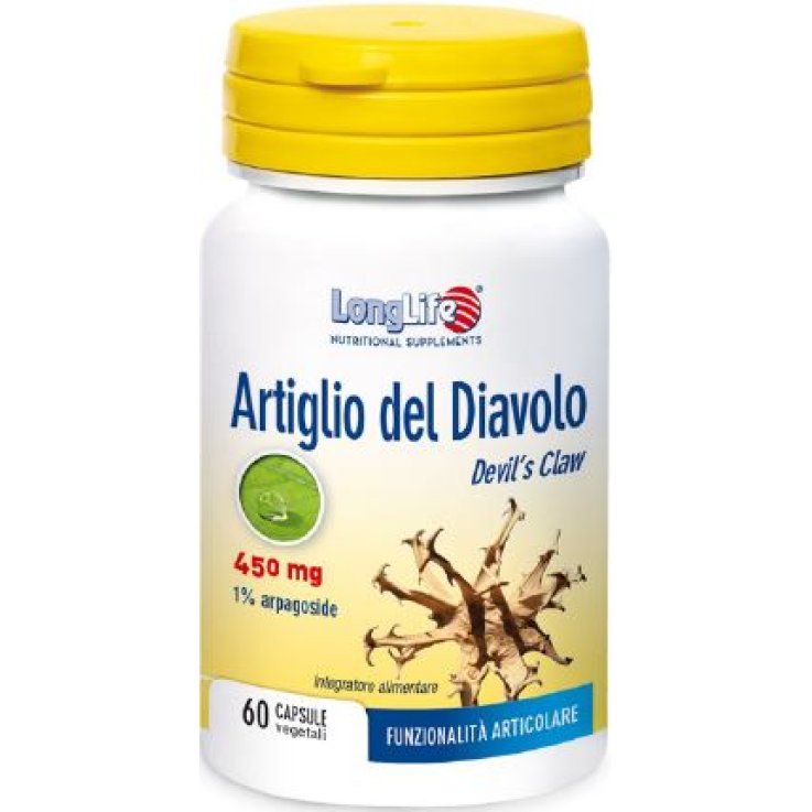 LONGLIFE ARTIGLIO DEL DIAVOLO 60 CAPSULE VEGETALI LONGLIFE ARTIGLIO DEL DIAVOLO 60 CAPSULE VEGETALI