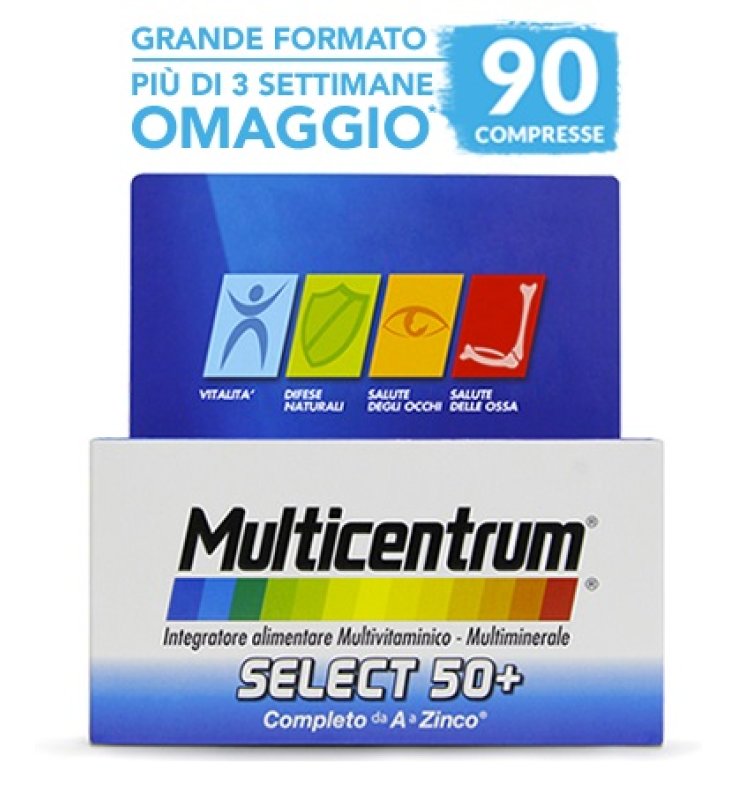 MULTICENTRUM SELECT 50+ 90 COMPRESSE