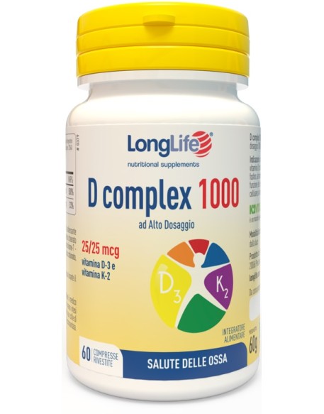 LONGLIFE D COMPLEX 1000 60 COMPRESSE