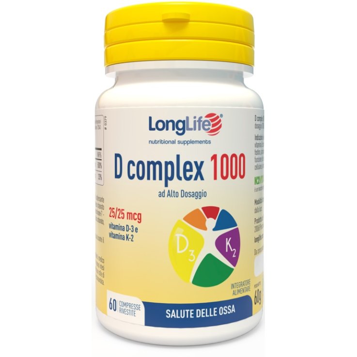 LONGLIFE D COMPLEX 1000 60 COMPRESSE LONGLIFE D COMPLEX 1000 60 COMPRESSE