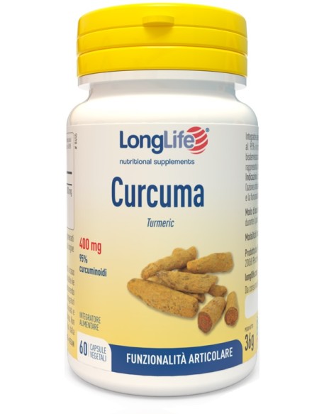 LONGLIFE CURCUMA 60 CAPSULE VEGETALI