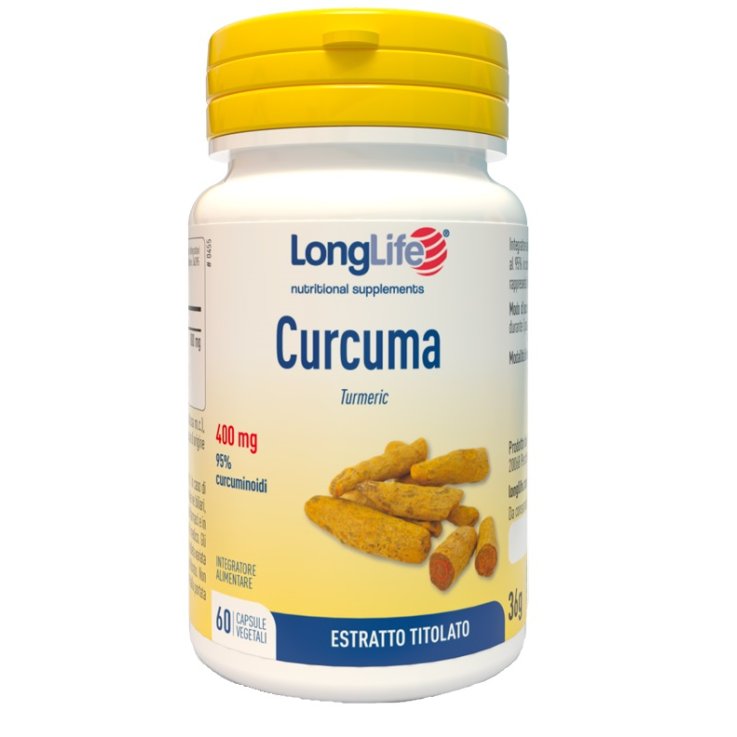 LONGLIFE CURCUMA 60 CAPSULE VEGETALI LONGLIFE CURCUMA 60 CAPSULE VEGETALI