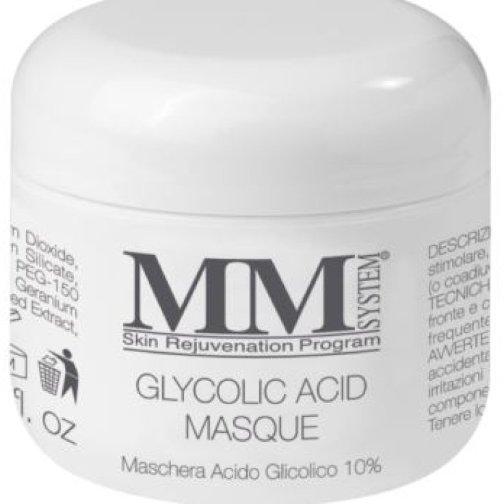 MM SYSTEM SKIN REJUVENATION PROGRAM GLYCOLIC ACID 10% MASQUE MM SYSTEM SKIN REJUVENATION PROGRAM GLYCOLIC ACID 10% MASQUE