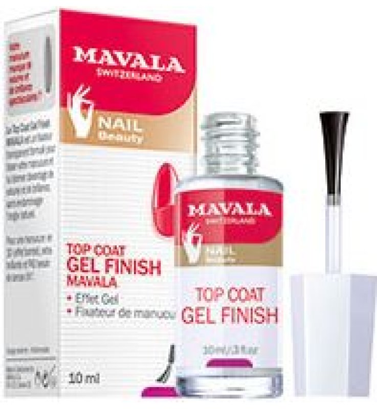 MAVALA TOP COAT GEL FINISH 10ML MAVALA TOP COAT GEL FINISH 10ML