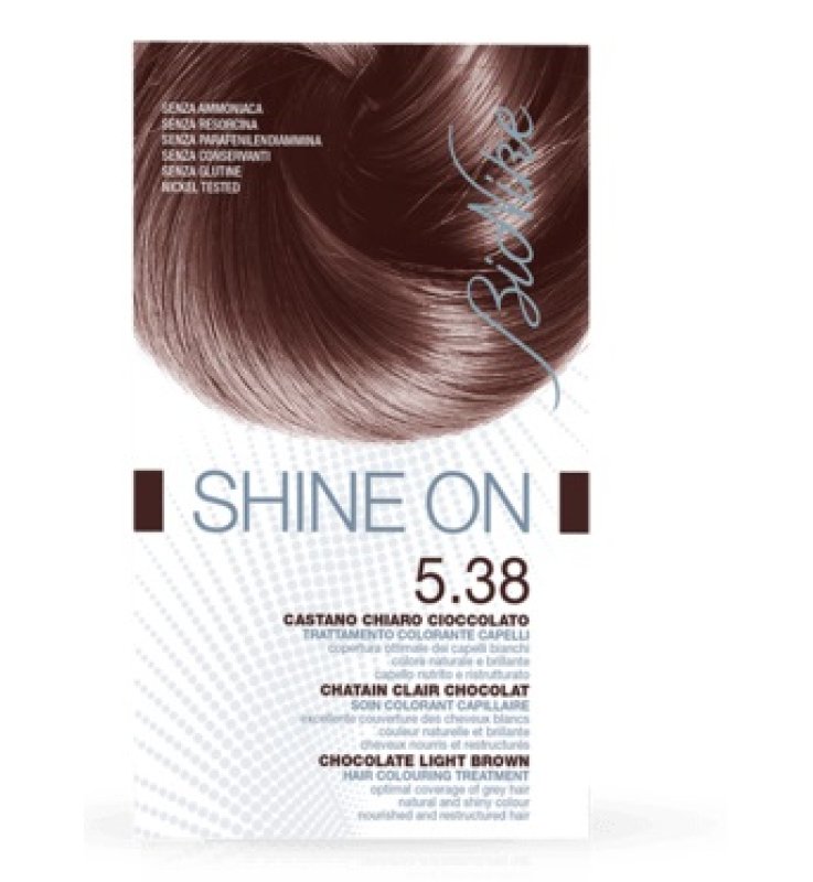 BIONIKE SHINE ON 5,38 CASTANO CHIARO CIOCCOLATO 125 ML