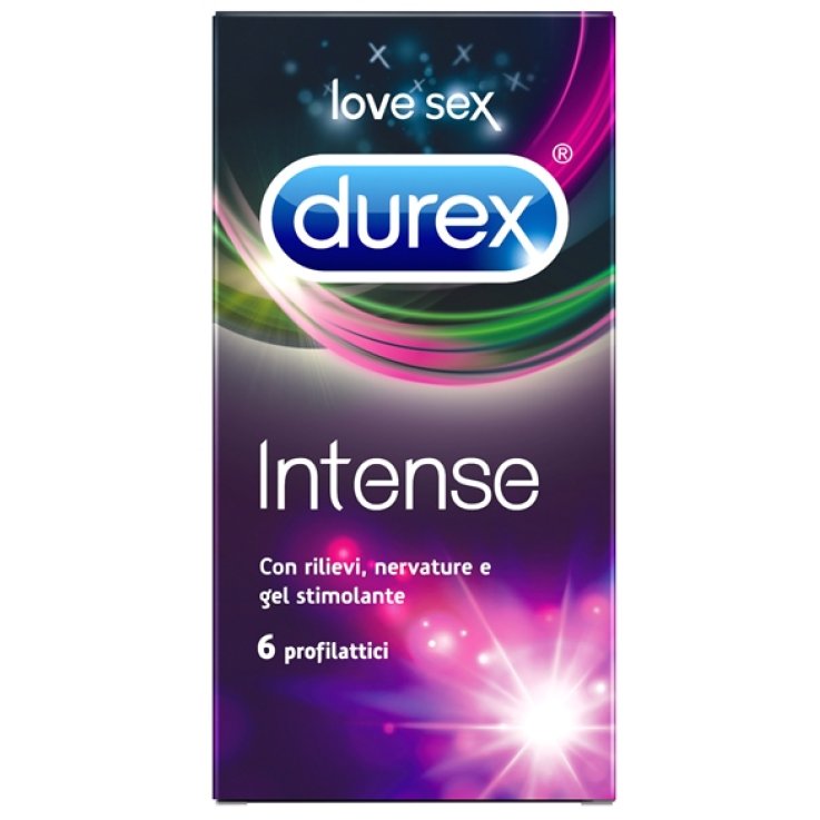 DUREX INTENSE ORGASMIC CONDOM 6 PEZZI DUREX INTENSE ORGASMIC CONDOM 6 PEZZI