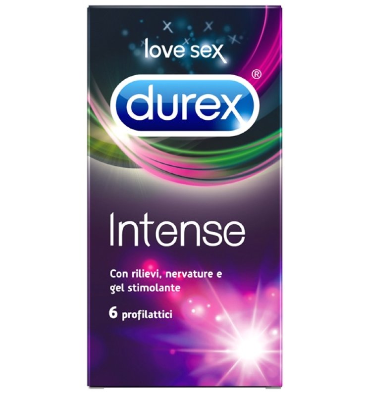 DUREX INTENSE ORGASMIC CONDOM 6 PEZZI