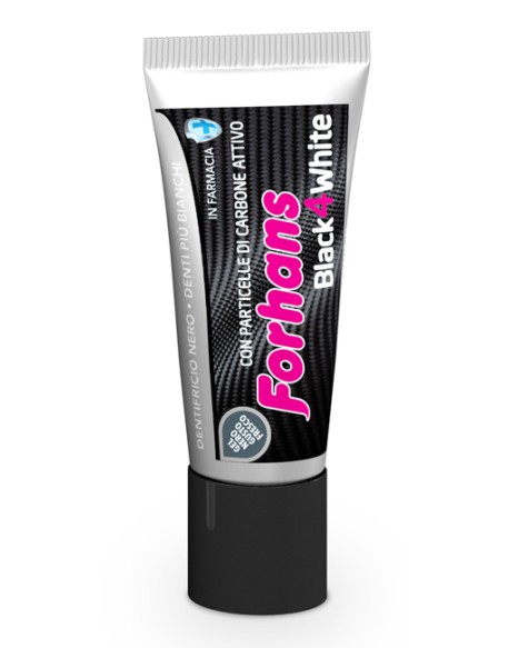 FORHANS BLACK4WHITE DENTIFRICIO 12 ML