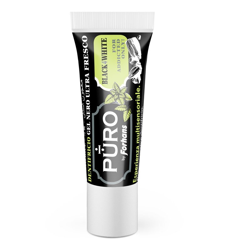 FORHANS BLACK4WHITE DENTIFRICIO 12 ML
