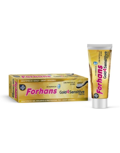 FORHANS GOLD4WHITE DENTIFRICIO 75 ML